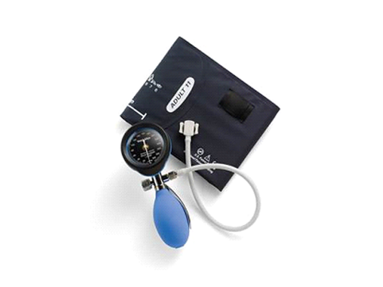 Tensiomètre manuel DS55 - poire bleu - 1 tuyau - brassard Flexiport taille 11 - étui - 1 pc