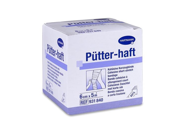 Putter-Haft bande cohésive à extensibilité courte - 6 cm x 5 m - 1 pc