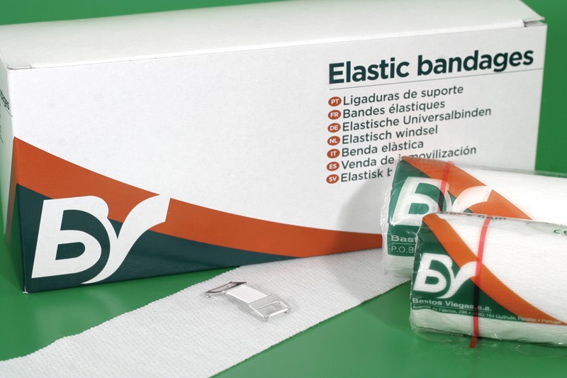 Bande Adhésive et Elastique 2,5M x 6CM - Blanc - VELPEAU - Bandage