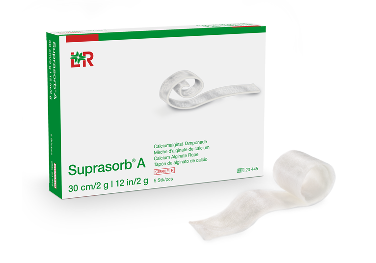 Suprasorb® A calciumalginaatverband - 30 cm - 5 st