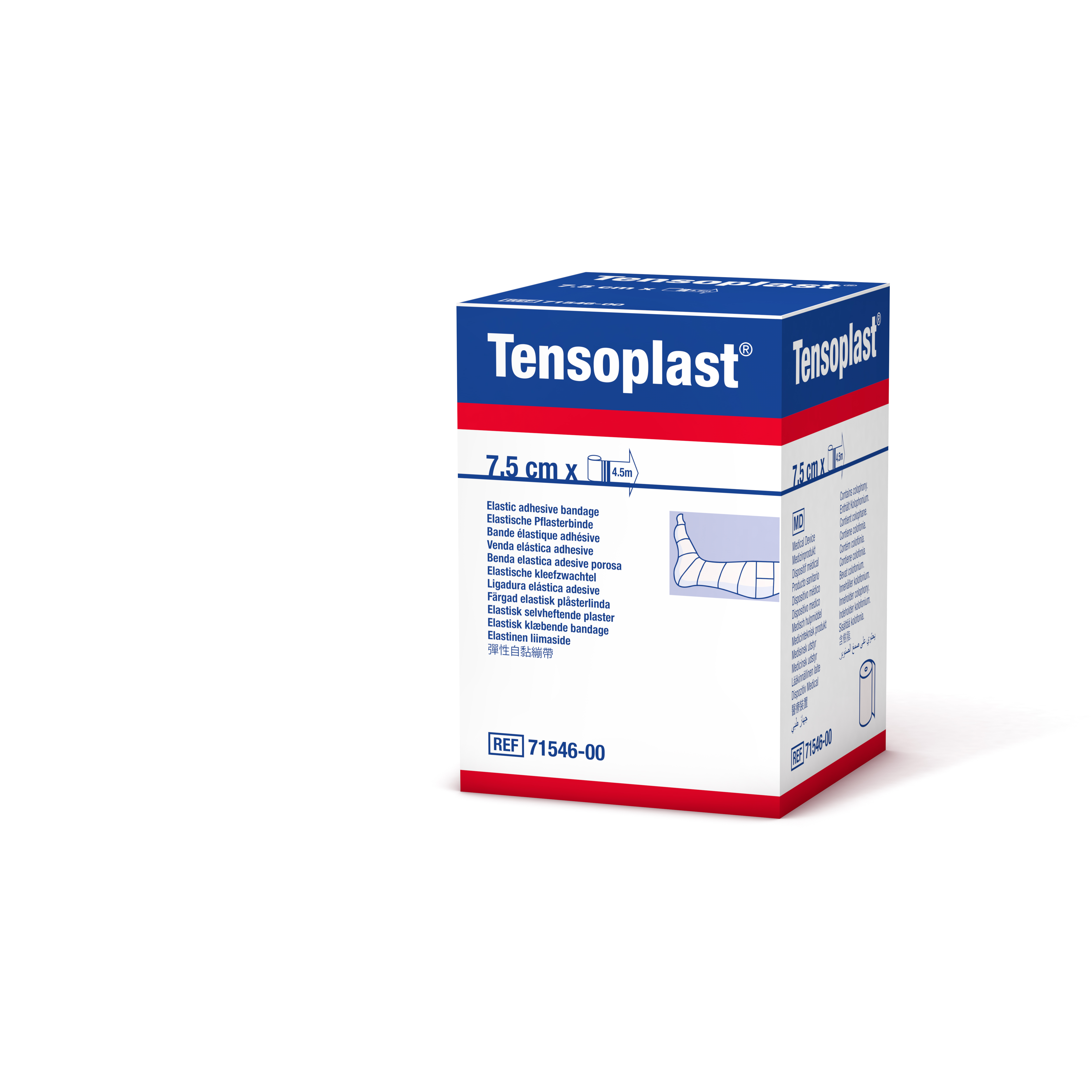 Tensoplast® elastische kleefzwachtel - 7,5 cm x 4,5 m - 1 st