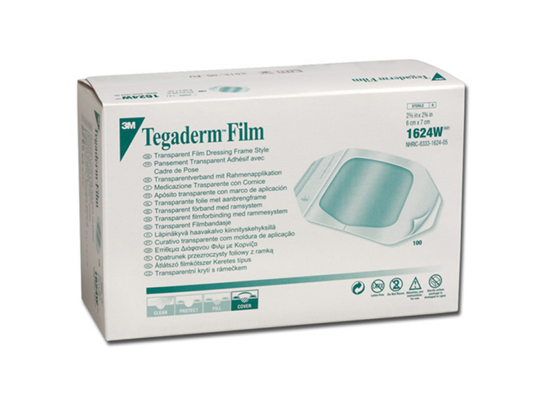 3M™ Tegaderm™ film - 6 x 7 cm - 1 x 100 pcs