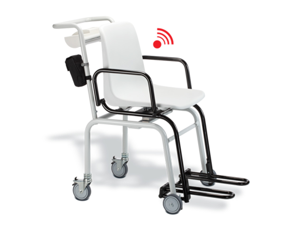 Seca 959 digitale stoelweegschaal met wegzwenkbare armleuningen en voetsteunen - klasse III - 300 kg - 1 st