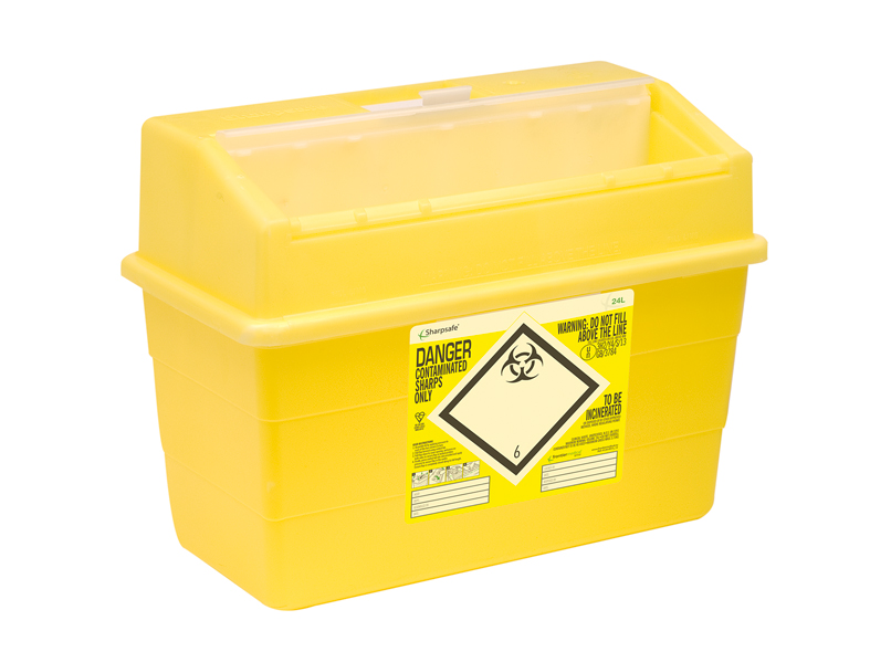 Sharpsafe naaldcontainer - 24 L - 1 st