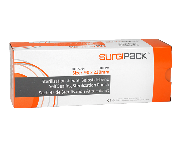 Surgipack™ sterilisatiezakjes - 90 x 230 mm - 200 st
