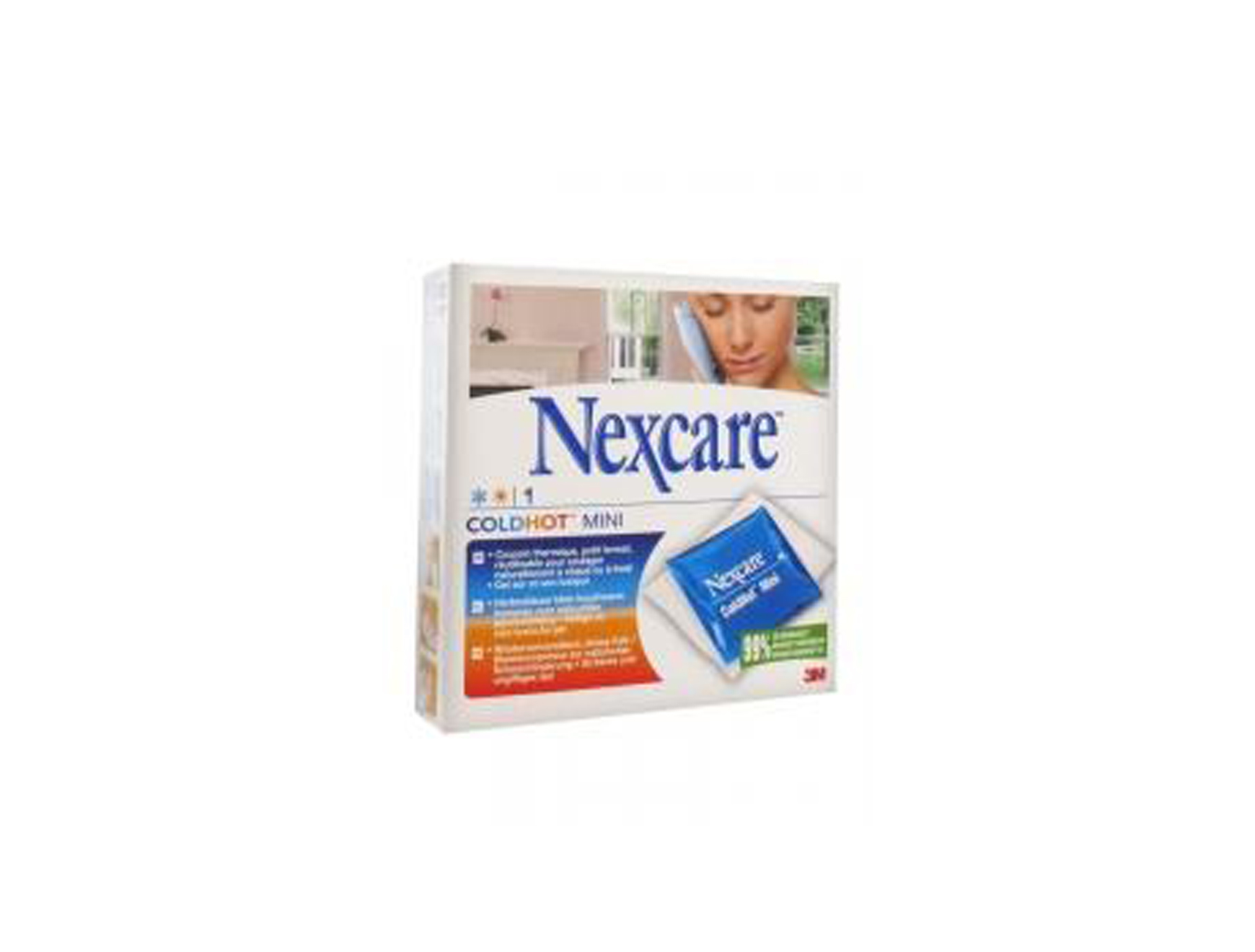 Nexcare™ Cold/Hot Pack - 10 x 10 cm - housse incl. - 1 pc