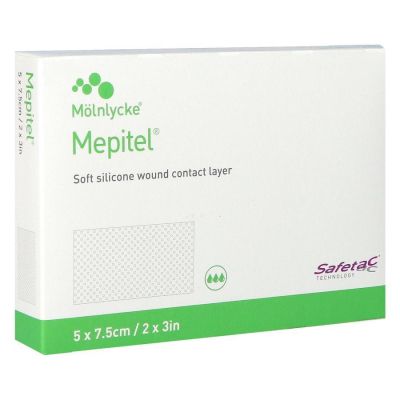 Mepitel® - 5 x 7,5 cm - steriel - 1 x 10 st