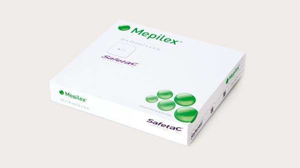 Mepilex® - 10 x 10 cm - steriel - 1 x 5 st