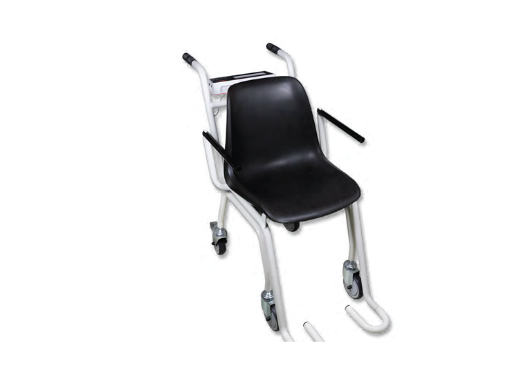 Digitale stoelweegschaal 3810 - 200 kg - 2 zwenkwielen met rem - 1 st